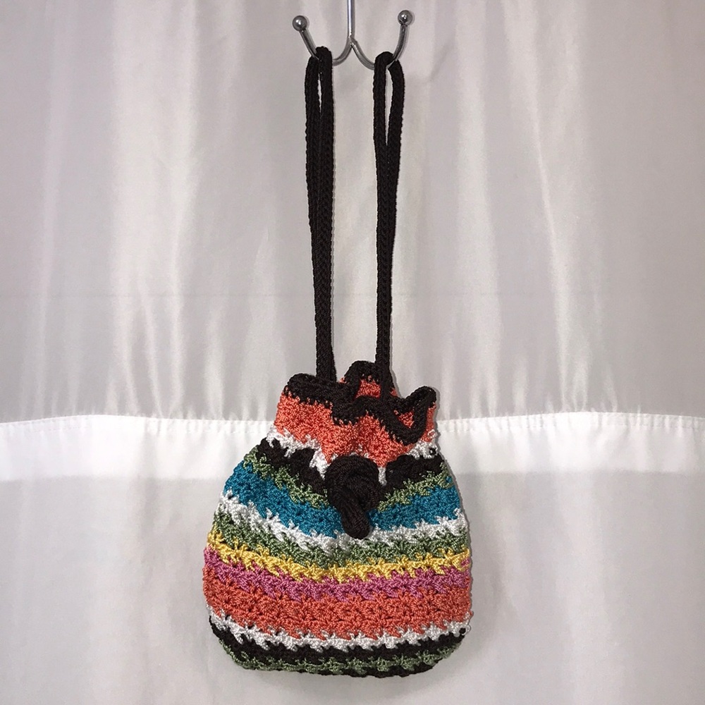 The Sak Crochet Mini Boho Backpack